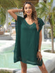 Slit Openwork V-Neck Cover-Up Trandify deal