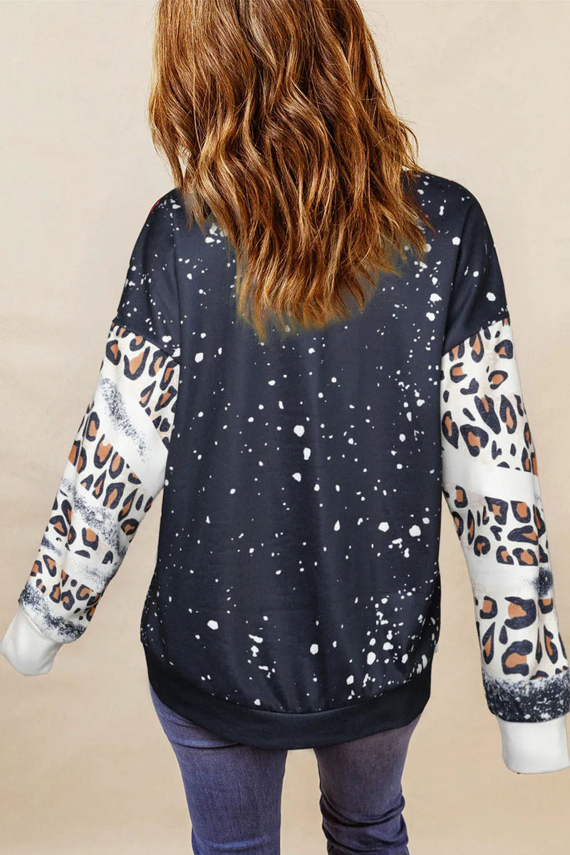 Pumpkin Graphic Long Sleeve Sweatshirt Trandify Deal