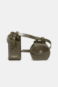 Nicole Lee USA 2 Piece Texture Belt Bag Trandify deal
