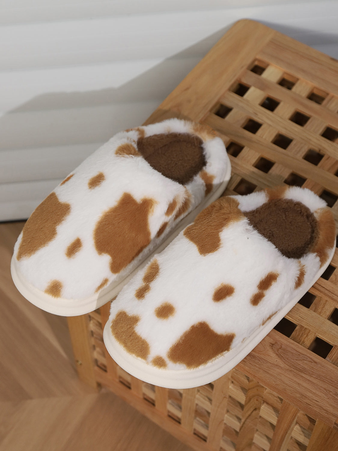 Animal Print Faux Fur Slippers Trandify Deal