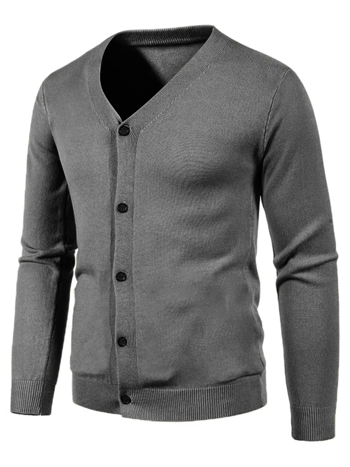 Stylish Oversized Men’s Cardigan – Soft Layering Sweater for Fall