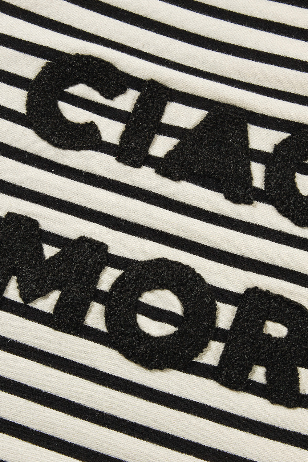 Decorative Button Striped Long Sleeve Sweatshirt Trandify Deal