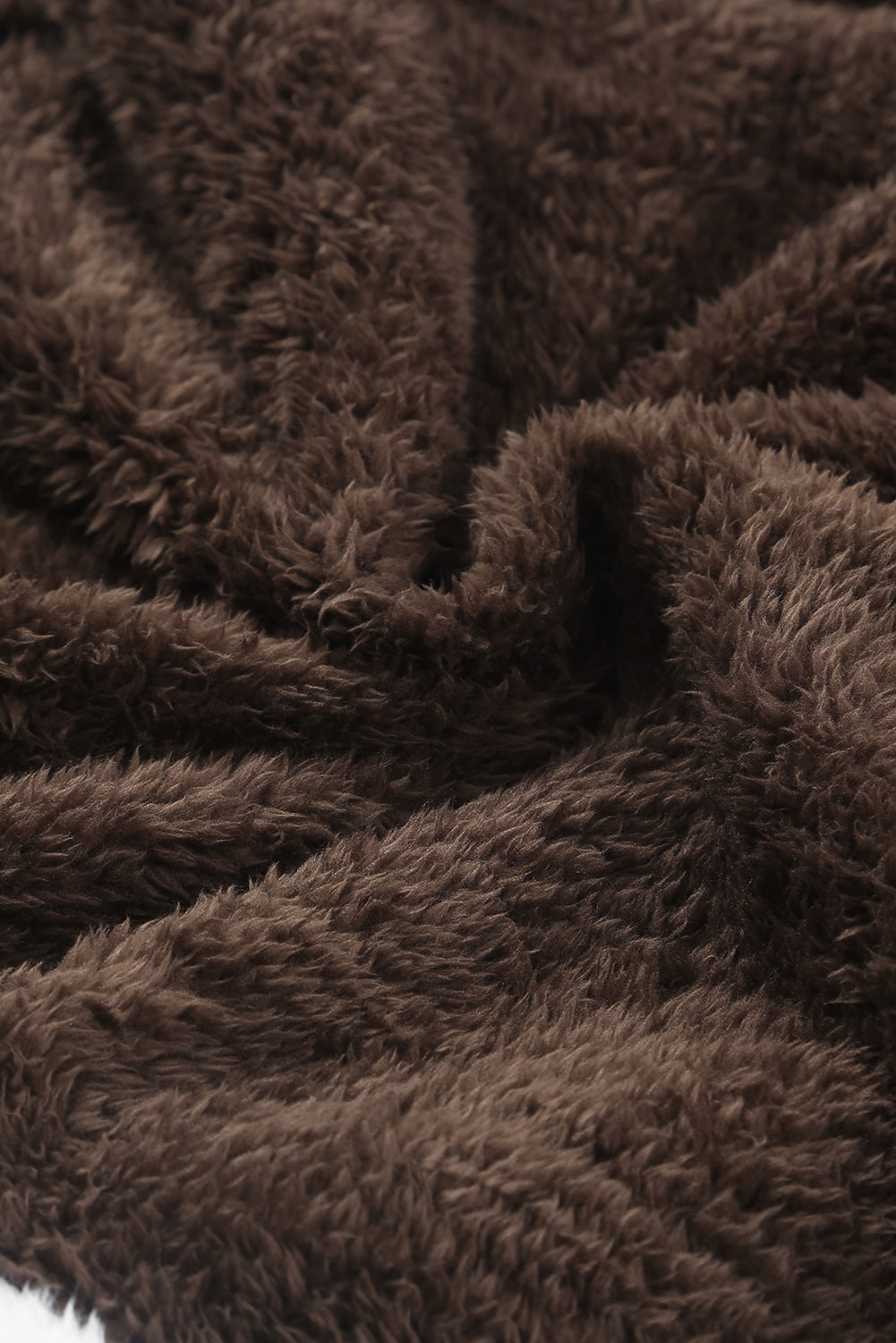 Color Block Half Zip Long Sleeve Fuzzy Sweatshirt Trandify Deal