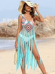 Fringe Spaghetti Strap Cover-Up Trandify deal