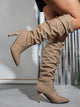 Point Toe Stiletto Boots Trandify Deal