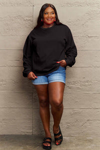 Simply Love Full Size IF I'M TOO MUCH THEN GO FIND LESS Round Neck Sweatshirt Trandify deal