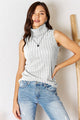 Basic Bae Full Size Ribbed Turtleneck Tank Trandify deal