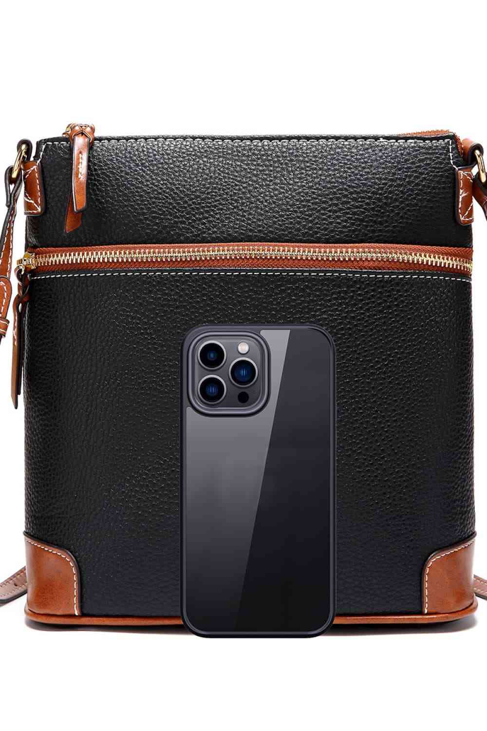 PU Leather Crossbody Bag Trandify deal