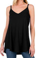 Full Size Spaghetti Strap V-Neck Flowy Tunic Cami Trandify deal