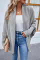 Open Front Long Sleeve Cardigan Trandify deal