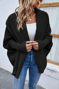 Open Front Long Sleeve Cardigan Trandify deal