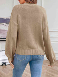 Floral Long Sleeve Open Front Cardigan Trandify deal