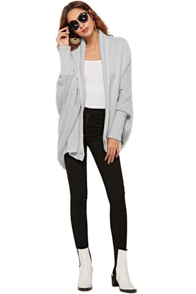 Angel Wings Open Front Batwing Sleeve Cardigan Trandify deal