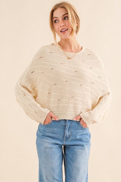 And The Why Dolman Sleeves Sweater Trandify deal
