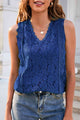Lace V-Neck Tank Trandify deal