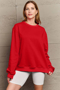 Simply Love Full Size IF I'M TOO MUCH THEN GO FIND LESS Round Neck Sweatshirt Trandify deal