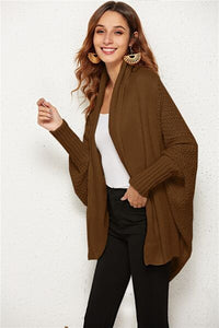 Angel Wings Open Front Batwing Sleeve Cardigan Trandify deal