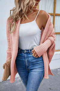 Open Front Long Sleeve Cardigan Trandify deal