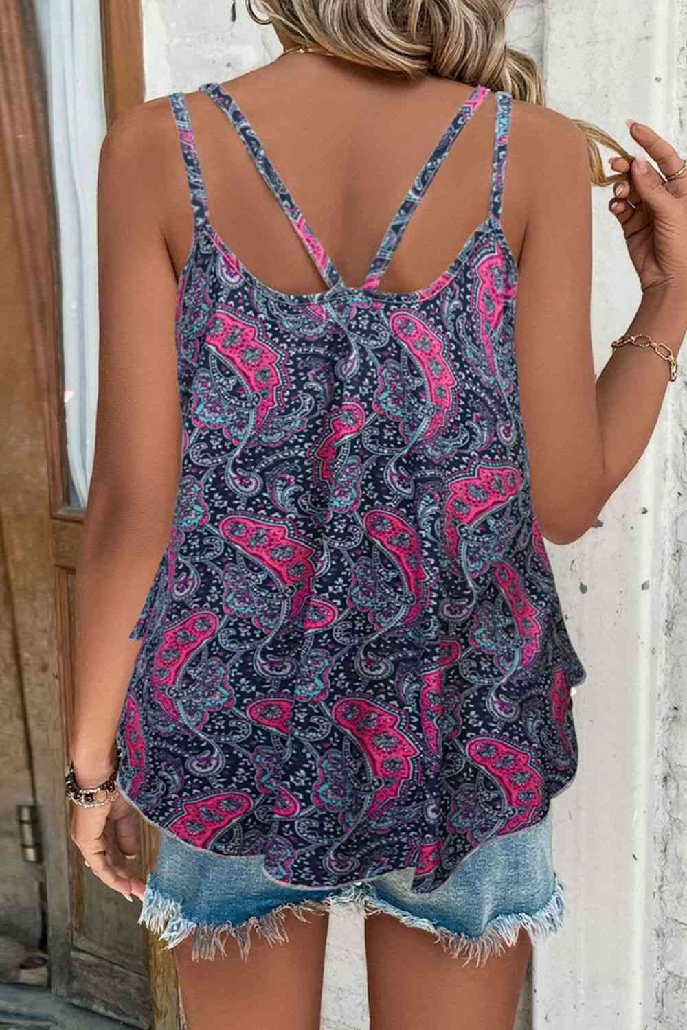 Scoop Neck Double-Strap Cami Trandify deal