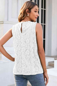 Lace V-Neck Tank Trandify deal
