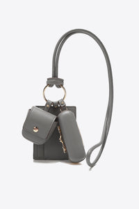 Nicole Lee USA Vegan Leather 3-Piece Lanyard Set Trandify deal