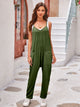 Spaghetti Strap Jumpsuit with Pockets Trandify deal