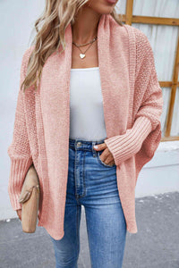 Open Front Long Sleeve Cardigan Trandify deal