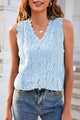 Lace V-Neck Tank Trandify deal
