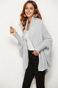 Angel Wings Open Front Batwing Sleeve Cardigan Trandify deal