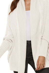 Angel Wings Open Front Batwing Sleeve Cardigan Trandify deal