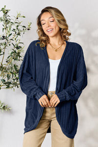 Basic Bae Full Size Ribbed Cocoon Cardigan Trandify deal