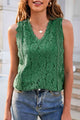 Lace V-Neck Tank Trandify deal