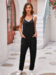 Spaghetti Strap Jumpsuit with Pockets Trandify deal