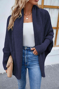Open Front Long Sleeve Cardigan Trandify deal