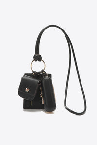 Nicole Lee USA Vegan Leather 3-Piece Lanyard Set Trandify deal