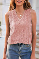 Lace V-Neck Tank Trandify deal