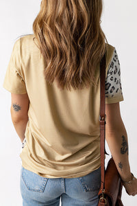 Graphic Round Neck Short Sleeve T-Shirt Trandify Deal