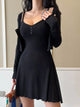 V-Neck Cami Dress & Cardigan Set | Casual Outfit
