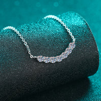 1.4 Carat Moissanite 925 Sterling Silver Necklace Trandify Deal