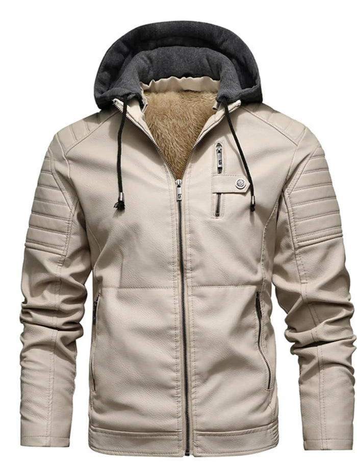 Men's Plus Size Heavy Duty Hooded Jacket | Trandifydeal