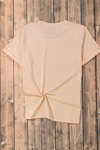 Pumpkin Round Neck Short Sleeve T-Shirt - Trandify Deal