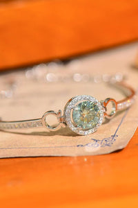 2 Carat Moissanite Platinum-Plated Bracelet Trandify deal