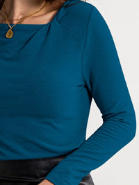 FAM-FAM Twisted Long Sleeve T-Shirt Trandify Deal