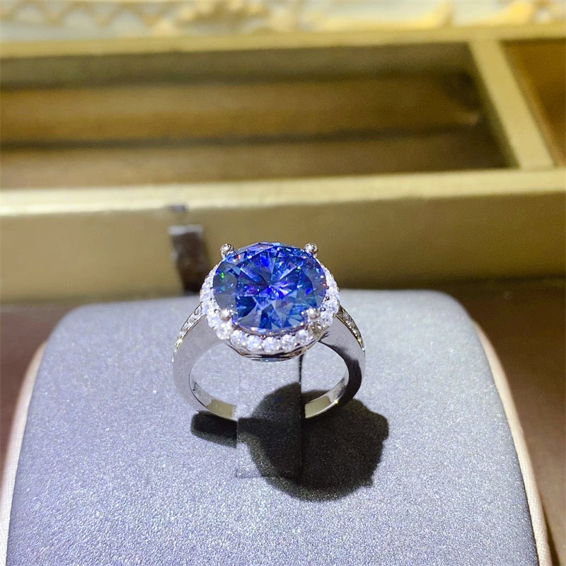 5 Carat Moissanite 925 Sterling Silver Ring Trandify Deal