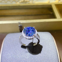 5 Carat Moissanite 925 Sterling Silver Ring Trandify Deal