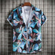 Casual Plus Size Men’s Shirt – Breathable Summer Vacation Top