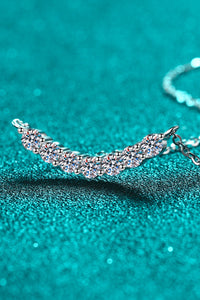 1.4 Carat Moissanite 925 Sterling Silver Necklace Trandify Deal