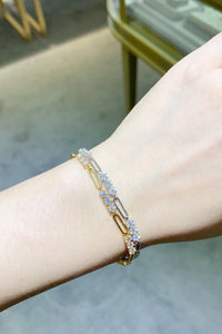 1.8 Carat Moissanite 925 Sterling Silver Bracelet Trandify Deal