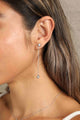 Adored Moissanite Chain Earrings Trandify Deal