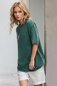 Basic Bae Round Neck Half Sleeve T-Shirt Trandify Deal
